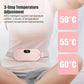 Heated Comfort & Massage Belt with 3 Heat Levels and 4 Modes, Electric Belt Massage for Women and Girls